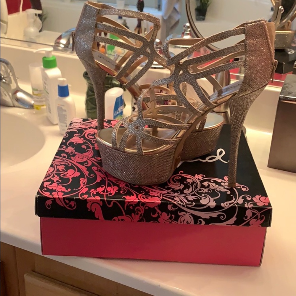 Brand new shoes. Bought at the love store.